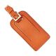 Personalized Refined Leather Luggage Tags Image 2 of 6